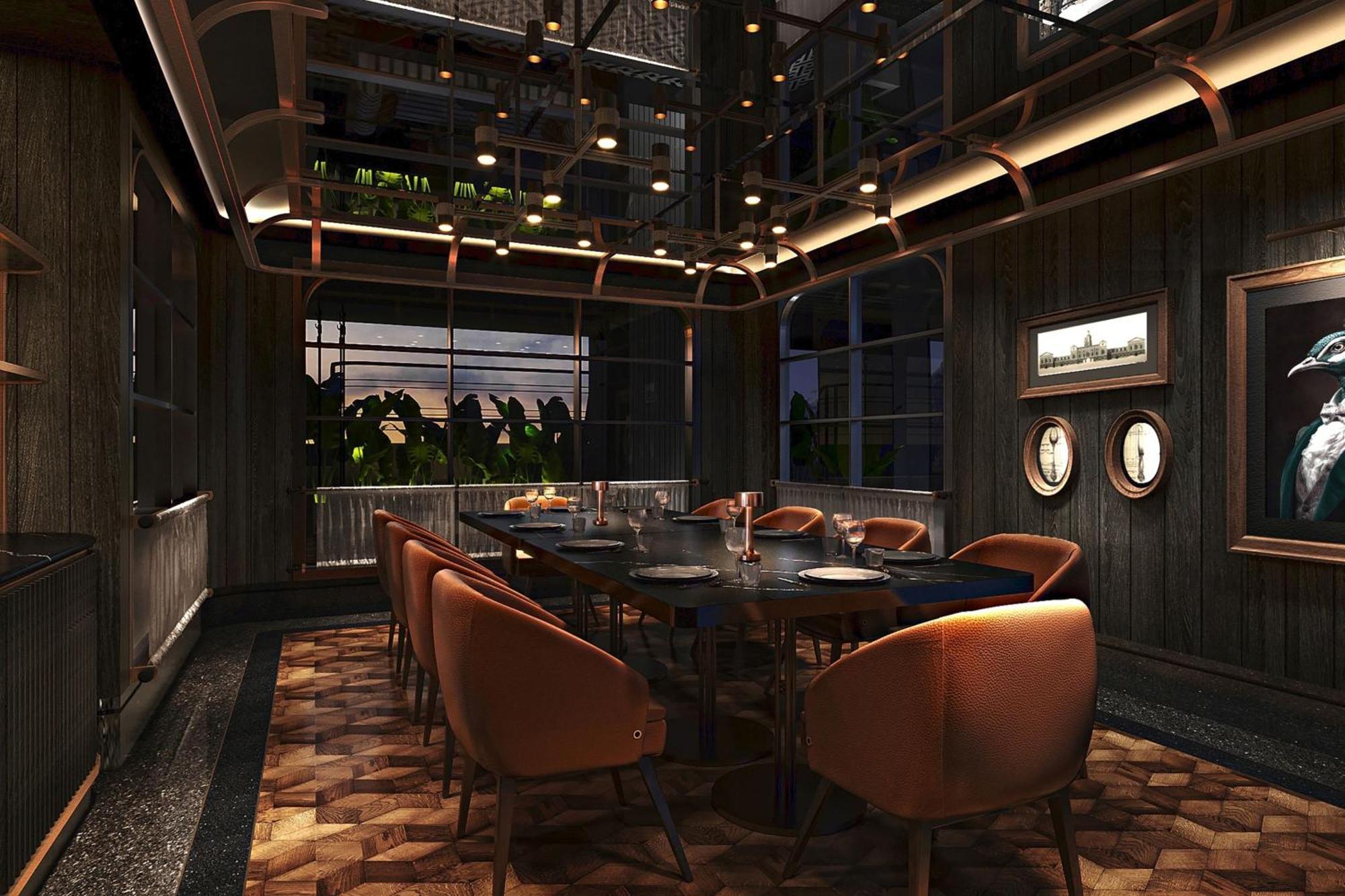 The Millen Penang, Autograph Collection Hotel George Town Kültér fotó The interior of the restaurant